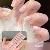 2026 New Christmas Gel Nail Sticker Lighting Harden Semi-Curing Nail Sticker