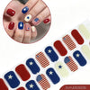 Independence Day 20 Finger Semi-Cure Gel Nail