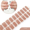 2026 New Christmas Gel Nail Sticker Lighting Harden Semi-Curing Nail Sticker