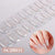 Christmas gel UV semi-cured nail sticker NC250111