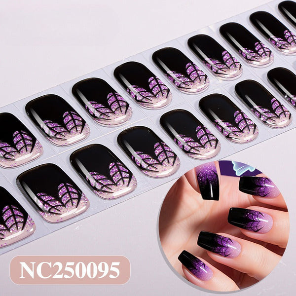 Semicured nail stickers NC250095