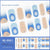 UV semi-cured gel sticker MJ-0081