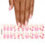 Semicured UV gel nail sticker NG200523
