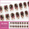 Pumpkin UV semi-cured gel manicure sticker
