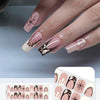 2026 New Christmas Gel Nail Sticker Lighting Harden Semi-Curing Nail Sticker