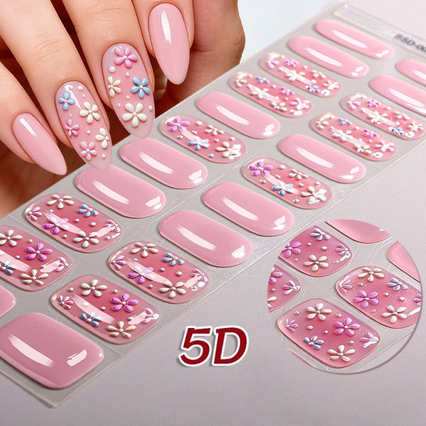 UV-Free Gel Nail Flower
