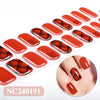 Christmas gel UV semi-cured nail sticker