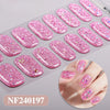 Semicured nail stickers NF240197