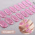 Semicured nail stickers NF240197