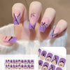 2026 New Christmas Gel Nail Sticker Lighting Harden Semi-Curing Nail Sticker