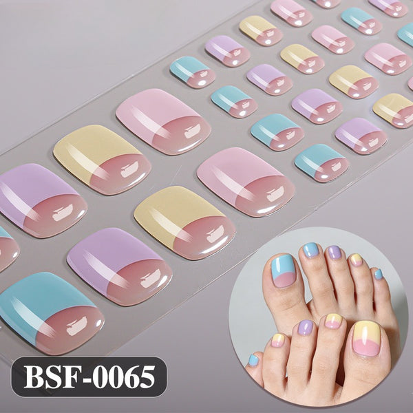 UV-free gel manicure sticker