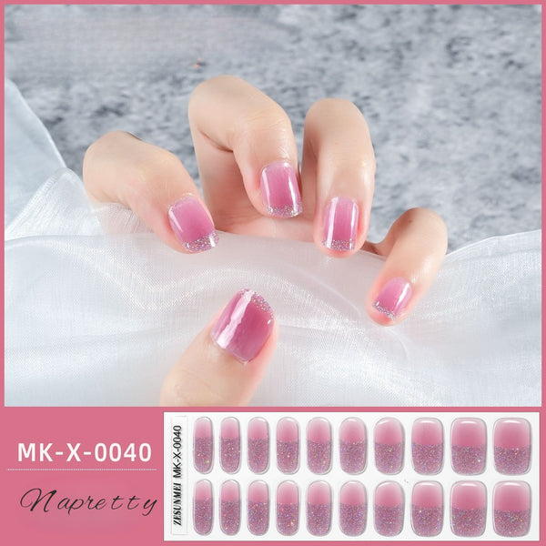 Glitter UV-Free Gel Nail Sticker