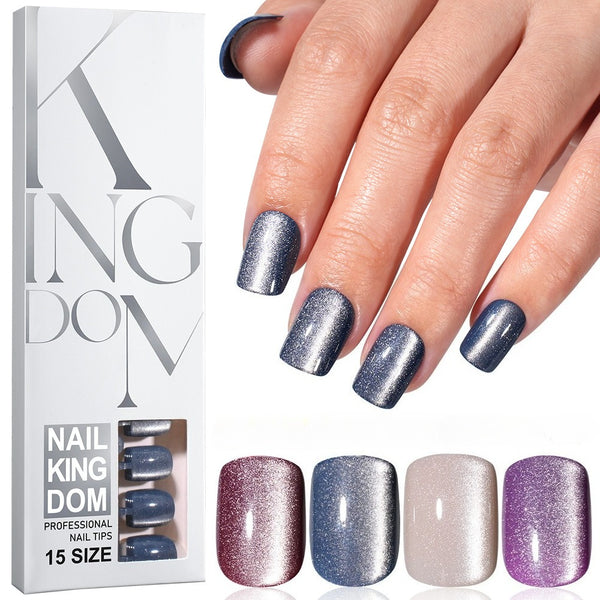 Scrub removable fake nails 120 pieces