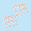 24 pcs/Set Press On Nails Ombre