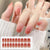 Semicured UV gel nail sticker kit ES-551