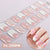 Christmas gel UV semi-cured nail sticker NC250098