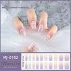 Pumpkin UV semi-cured gel manicure sticker