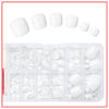 168pc Press on Toenails Pedicure