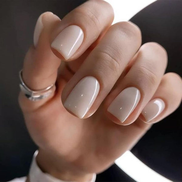 24pcs/Set Press On Nails Red