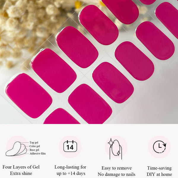 Semi-cured Berry Pink