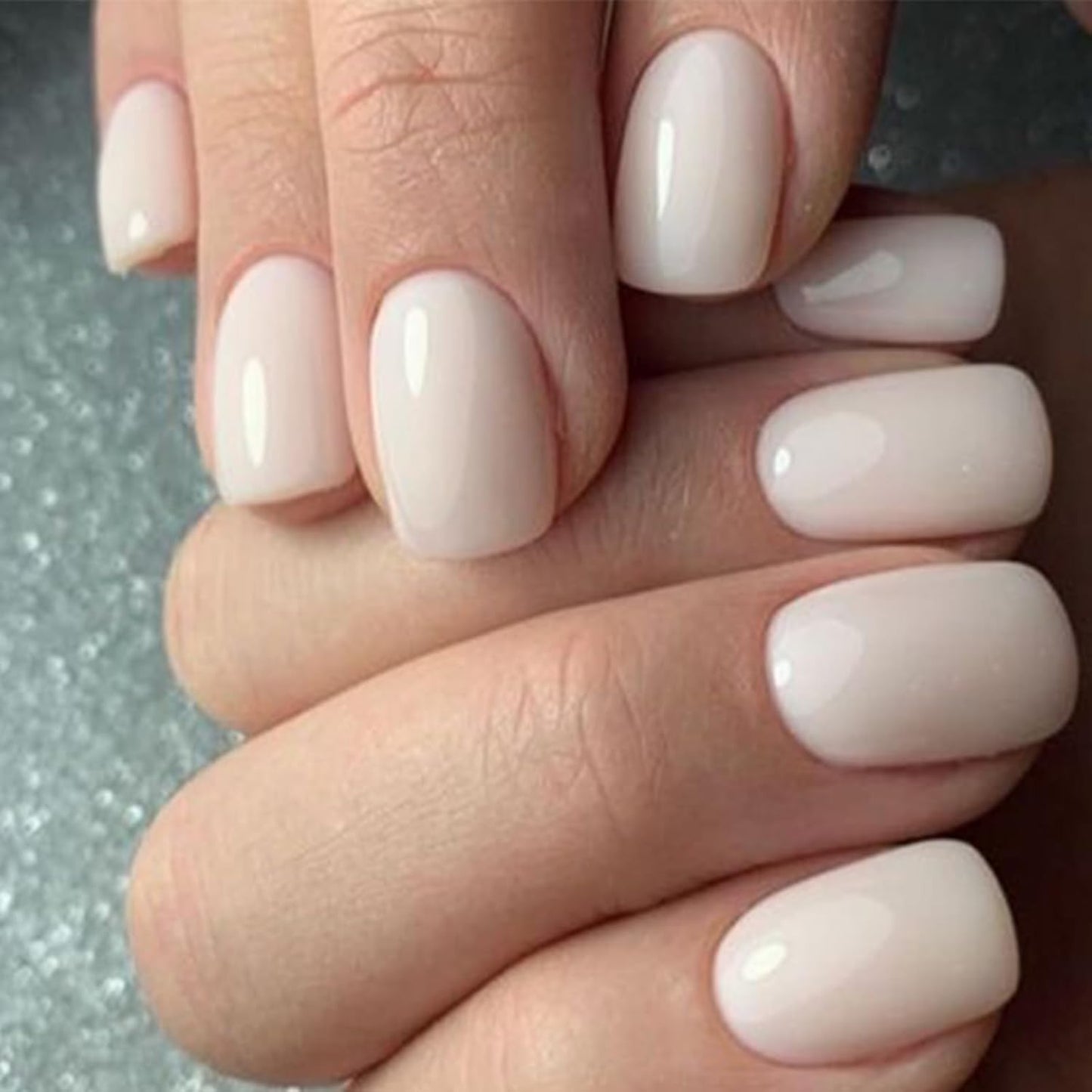 24pcs/Set Press On Nails Red