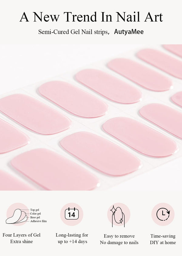Semicured UV gel nail sticker kit ES-01