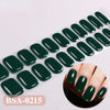UV-Free Gel Nail Sticker Emerald Green