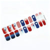 Independence Day 20 Finger Semi-Cure Gel Nail