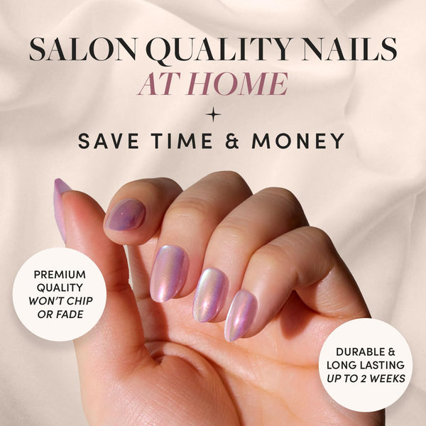 30pcs press on nails Cat Eye