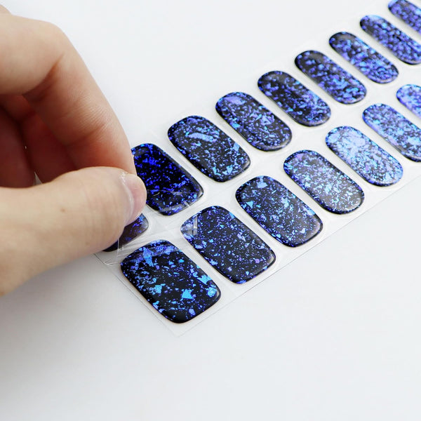 Semicured UV gel nail sticker NG200095