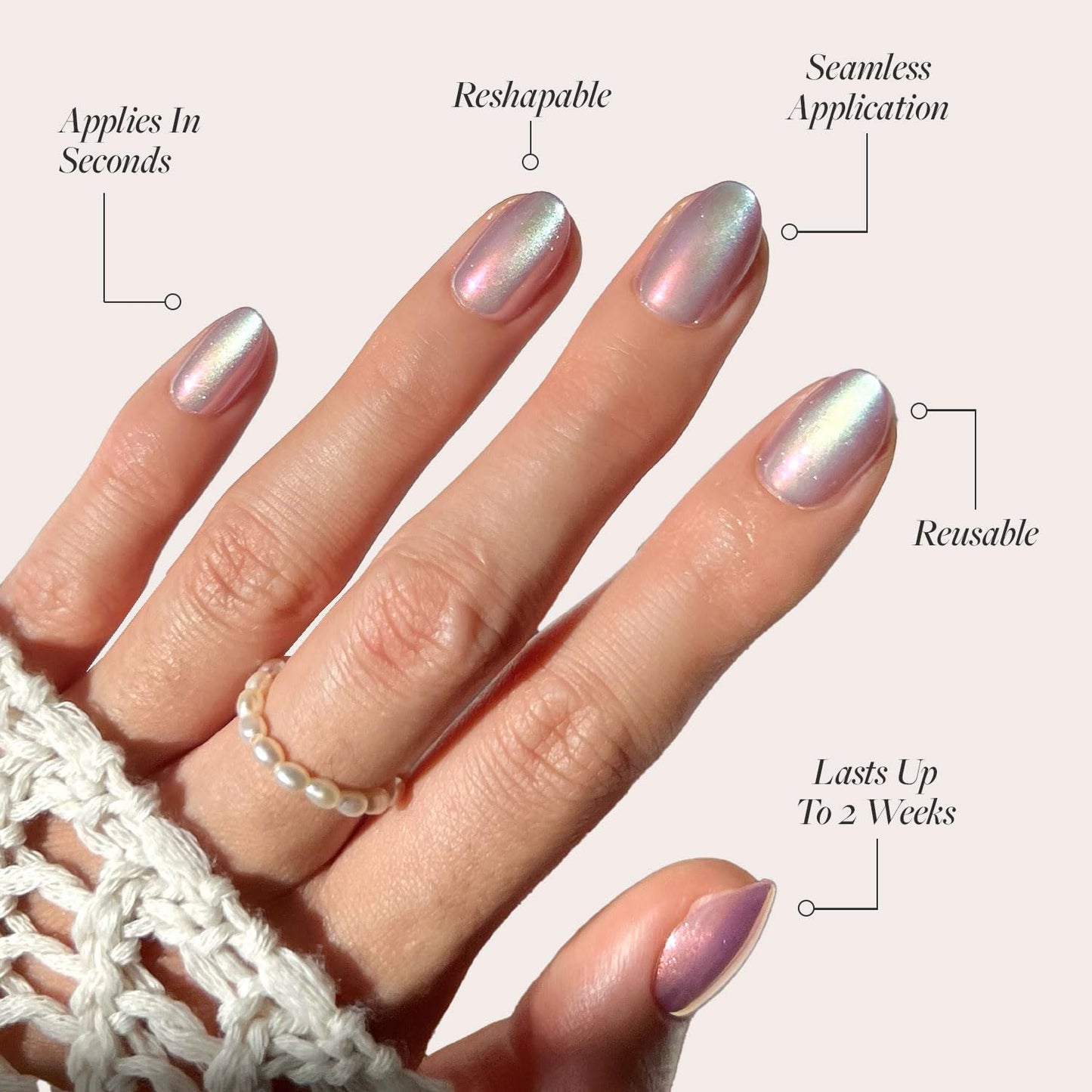 30pcs press on nails Cat Eye