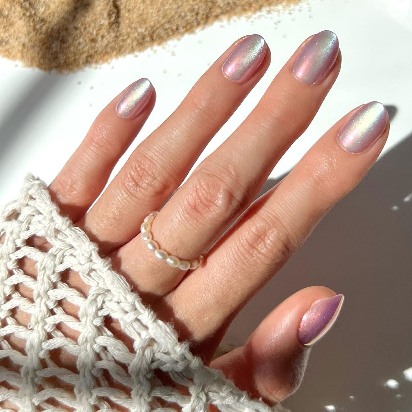 30pcs press on nails Cat Eye