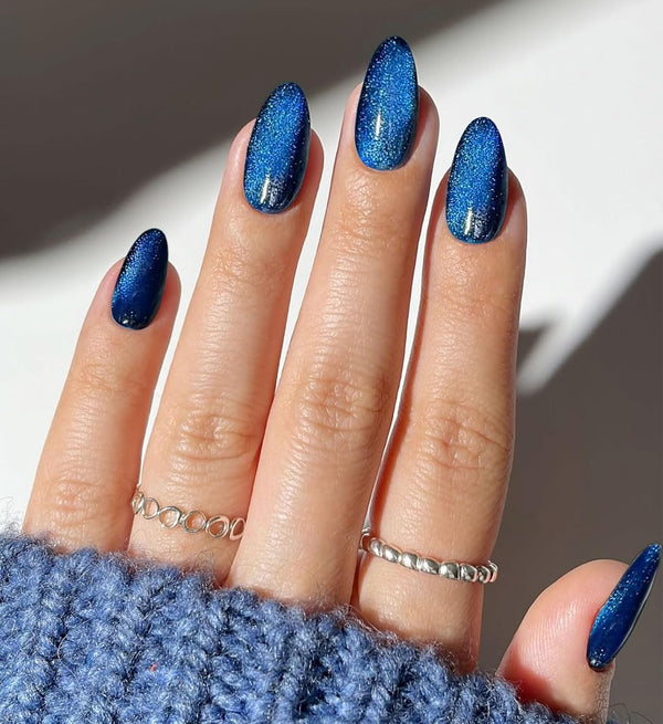 Dark Blue Cat Eye