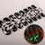 Halloween luminous semi-curable gel manicure sticker NF260036 luminous model