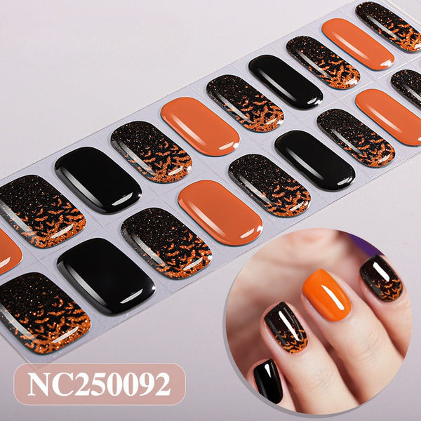 Semicured nail stickers NC250092
