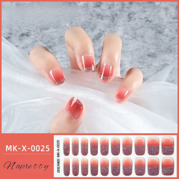 Glitter UV-Free Gel Nail Sticker
