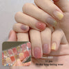 Semi-cured gel uv strips short nails 43DT