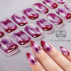 UV-Free Gel Nail Pink Marble
