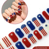 Independence Day 20 Finger Semi-Cure Gel Nail