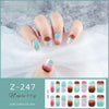 UV gel manicure sticker semi-curing