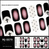 Pumpkin UV semi-cured gel manicure sticker