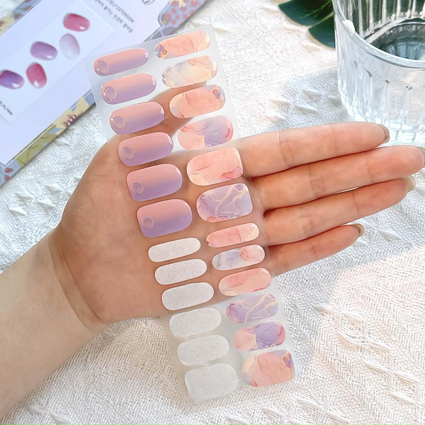 Pastel Sunset Swirl