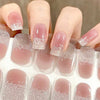 Semicured UV gel nail sticker kit HOT