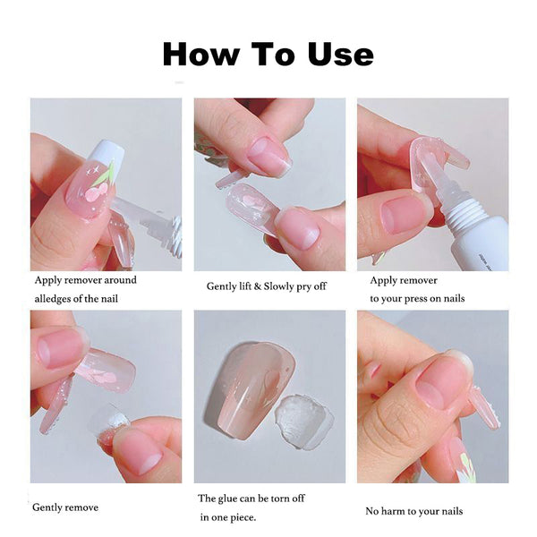 2-in-1 Nail Glue Remover