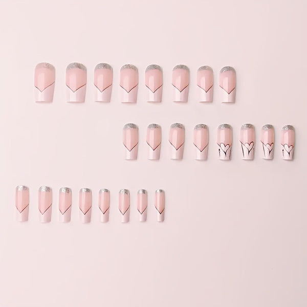 French White Heart-Shaped