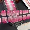 Pink Glitter Ombre|32 Pcs Soft Gel Press-On Nails Real Gel Nail Extensions