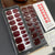 Burgundy manicure|32 Pcs Soft Gel Press-On Nails Real Gel Nail Extensions