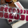 Burgundy manicure|32 Pcs Soft Gel Press-On Nails Real Gel Nail Extensions