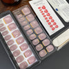 Gold French|32 Pcs Soft Gel Press-On Nails Real Gel Nail Extensions