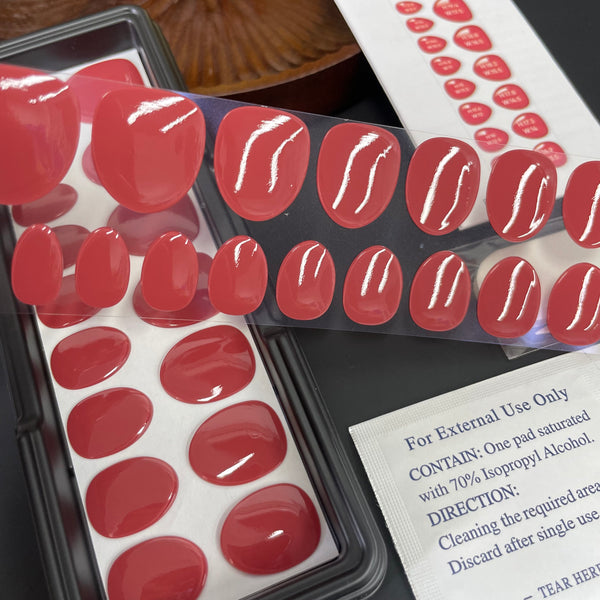 Terracotta rose|32 Pcs Soft Gel Press-On Nails Real Gel Nail Extensions